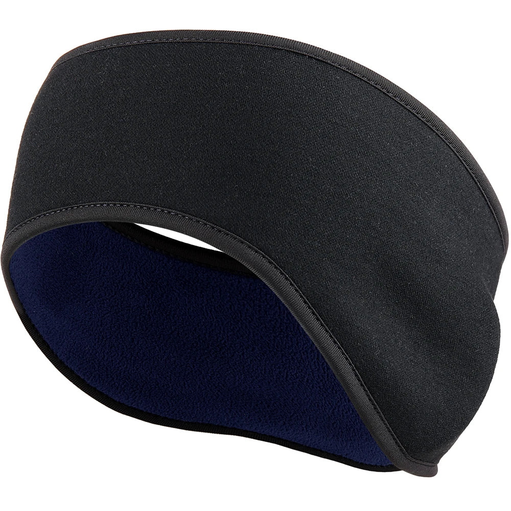 Winter Headband Polar Fleece Wool Thermal Bandana Ear Warm Sweatband Headwear Hairband Moisture-Wicking Headwrap Women Men Girls