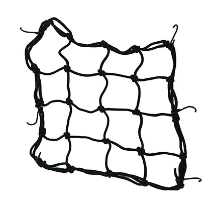 Elasticated Bungee Cargo Luggage Package Net with 6 Hooks for Rear Bicycle Bag Basket Bike Motorcycle Helmet Cargo Net New