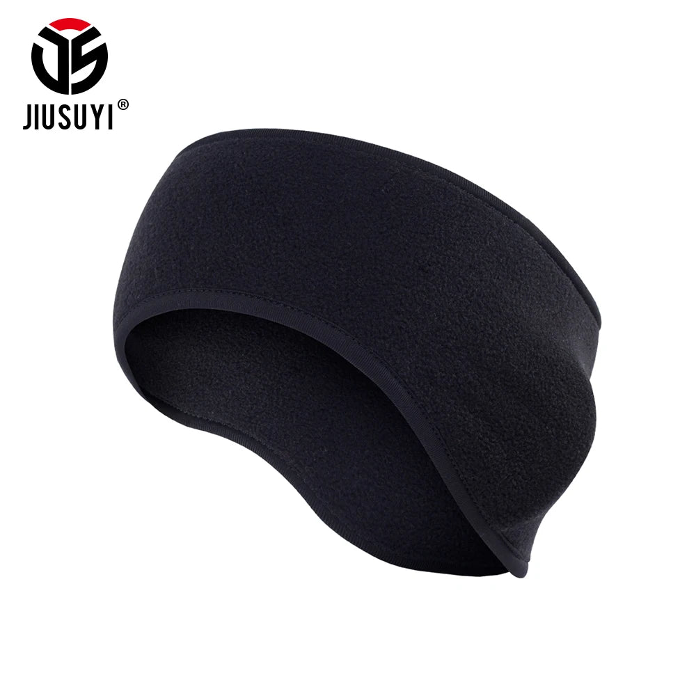 Winter Headband Polar Fleece Wool Thermal Bandana Ear Warm Sweatband Headwear Hairband Moisture-Wicking Headwrap Women Men Girls