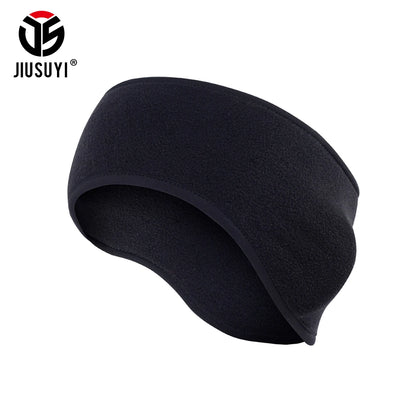 Winter Headband Polar Fleece Wool Thermal Bandana Ear Warm Sweatband Headwear Hairband Moisture-Wicking Headwrap Women Men Girls