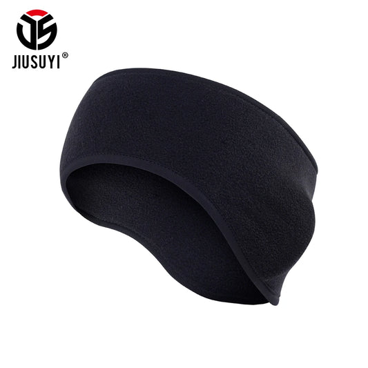 Winter Headband Polar Fleece Wool Thermal Bandana Ear Warm Sweatband Headwear Hairband Moisture-Wicking Headwrap Women Men Girls