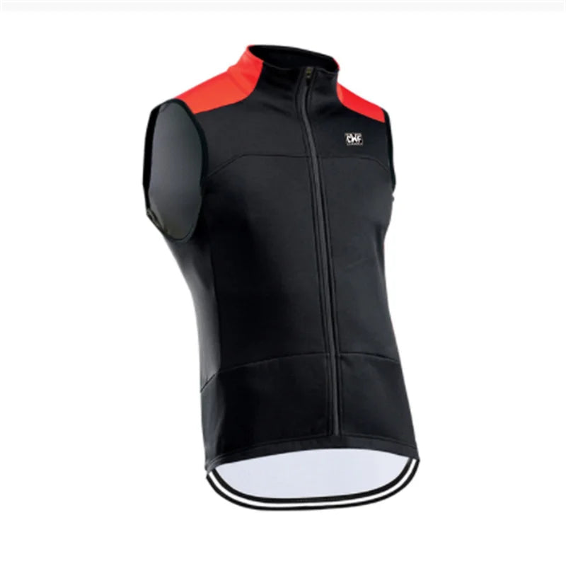 2021 New High Visibility Reflective Windproof Cycling Men or Men Cycling Windbreaker Vest with Back Pocket