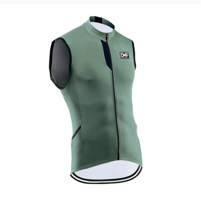 2021 New High Visibility Reflective Windproof Cycling Men or Men Cycling Windbreaker Vest with Back Pocket